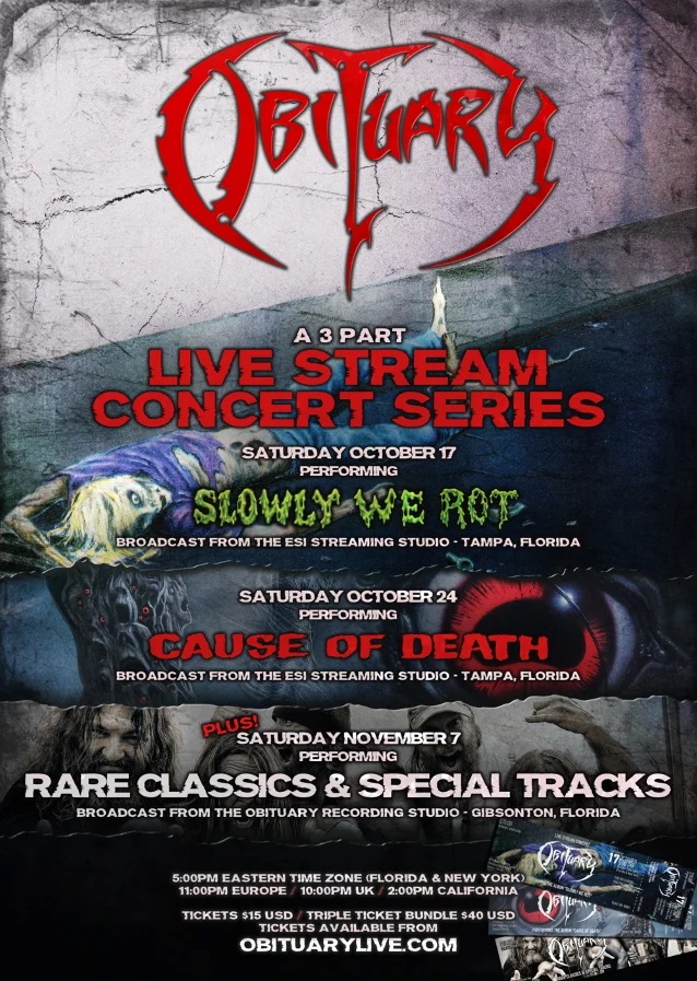 obituary live streaming events