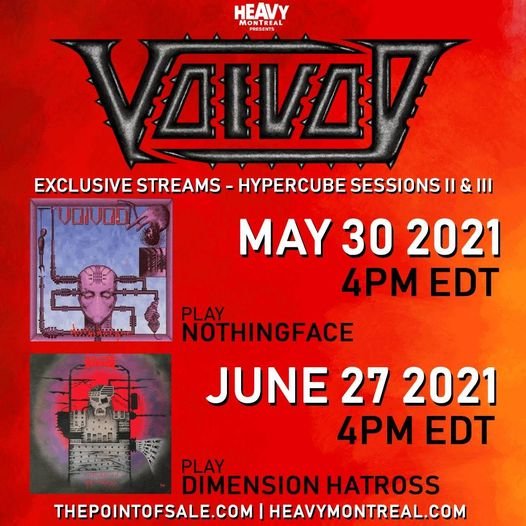 Voivod Exclusive Streams -Hypercube Sessions