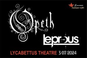 opeth and leprous at lycabettus theatre 3 july 2024