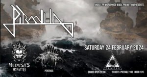 piranha medusas wrath penthos live at Temple 24 February 2024