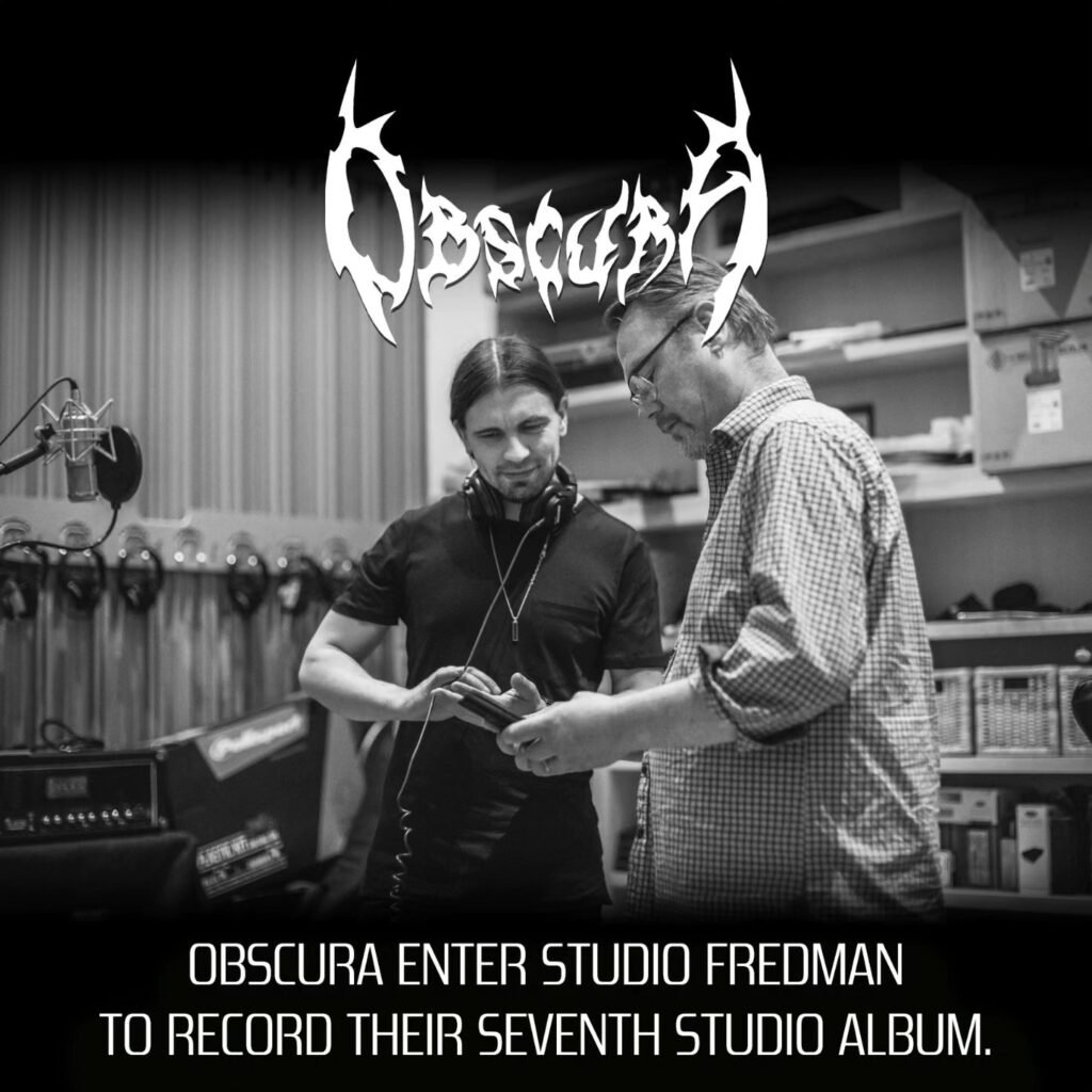 OBSCURA enter Studio Fredman to record their seventh album
