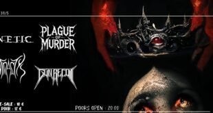 Kinetic, Plague of Murder, Tetractys, and Gun Recoil live at Temple