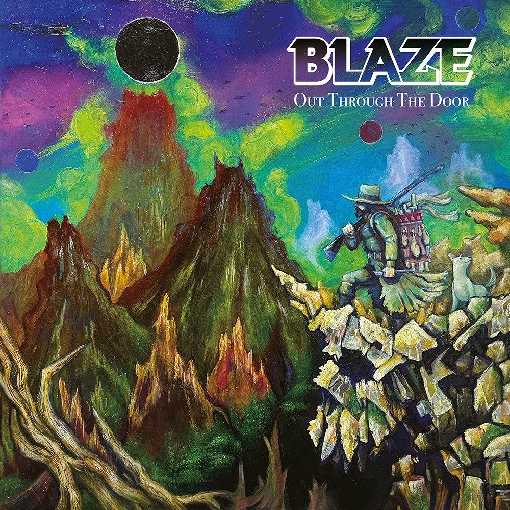 Blaze out through the door 2025 cover