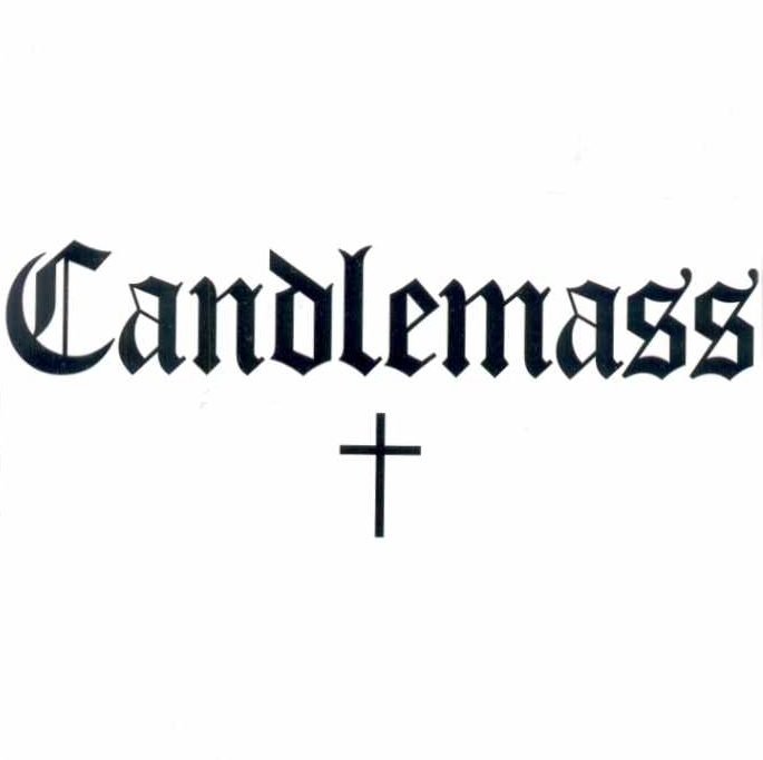 Candlemass – self-titled album cover (2005), official Nuclear Blast release marking the comeback of Messiah Marcolin and the classic doom metal lineup.