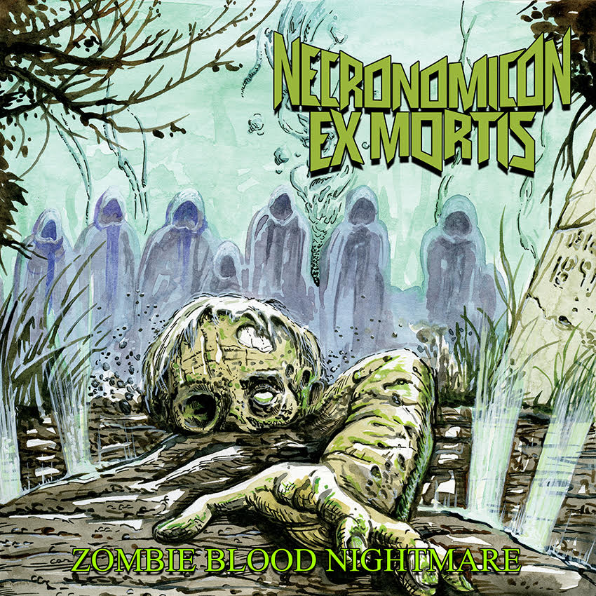 NECRONOMICON EX MORTIS - Zombie Blood Nightmare artwrork EP 2026