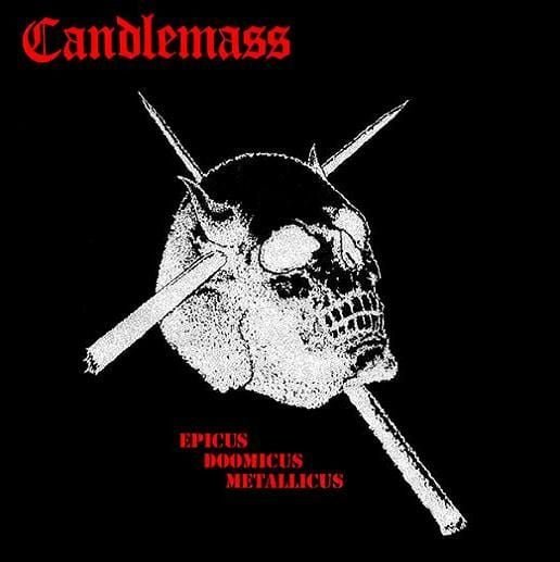 Candlemass Epicus Doomicus Metallicus 1986 original album cover – epic doom metal debut