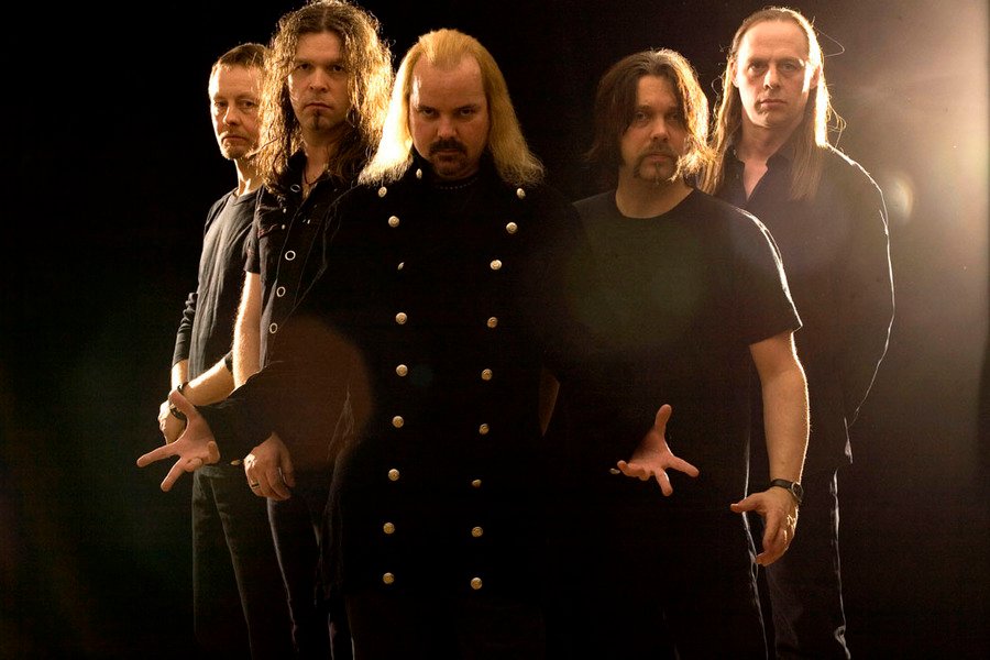 Candlemass lineup featuring Robert Lowe, Leif Edling, Lars Johansson, Mappe Björkman and Jan Lindh, associated with the No Sleep ’til Athens live album era